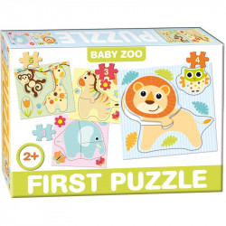 First puzzle baby zoo Gyereknap Dohány Toys