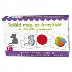 Párosító játék Találd meg az árnyékát Logikai játékok Dohány Toys