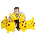 Zsiráf alakú ugrálójáték Gymnic Gyffy sárga