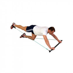 Fitnesz rúd gumikötéllel Body-Stick set