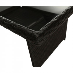 Kerti bútor szett öt részes Stark barna-krém