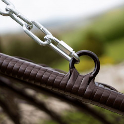 Függőfotel dupla Dalvea barna-bézs