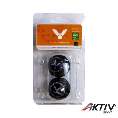 Squash labda Victor piros 2 db