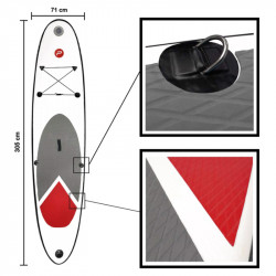 SUP deszka szett Pure4Fun Basic Sup 305