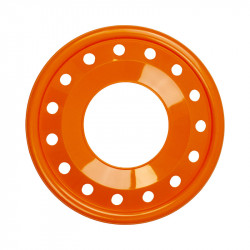 Frizbi 24 cm lyukas narancs Sportszer Dohány Toys