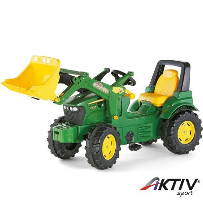 Pedálos markolós traktor Rolly FarmTrac John Deere 7930