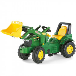 Pedálos markolós traktor Rolly FarmTrac John Deere 7930 Pedálos járművek Rolly Toys