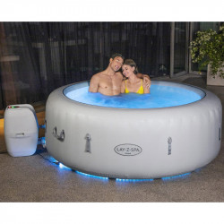 Masszázsmedence Bestway Lay-Z-Spa Paris Airjet 196x66 cm Jakuzzi Bestway