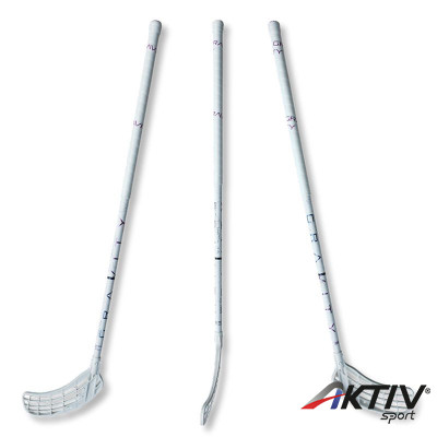 Floorball ütő üvegszálas Gravity 100/112 cm IFF balos fehér