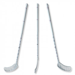 Floorball ütő üvegszálas Gravity 100/112 cm IFF balos fehér Sportszer ASport
