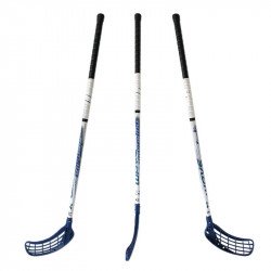 Floorball ütő üvegszálas Wave 100/112 cm IFF balos kék Sportszer ASport