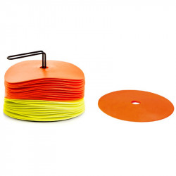 Korong alakú padlójelölő szett csúszásmentes 20 cm Sportszer Tremblay
