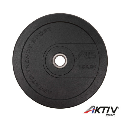 Súlytárcsa gumi Trendy ATS Bumper Plate 15 kg 51 mm