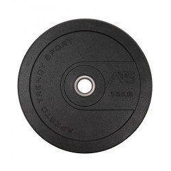 Súlytárcsa gumi Trendy ATS Bumper Plate 15 kg 51 mm Fitness Trendy