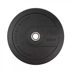 Súlytárcsa gumi Trendy ATS Bumper Plate 25 kg 51 mm Fitness Trendy