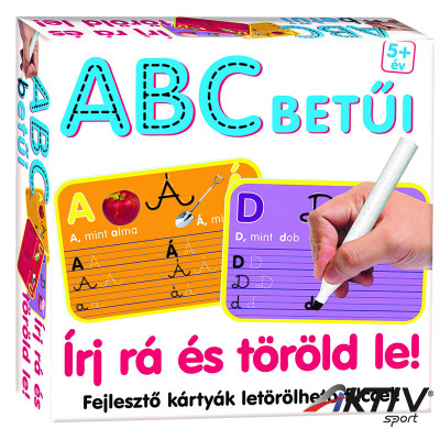 Írj rá és töröld le ABC betűi