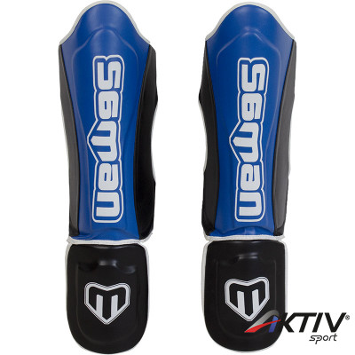 Thai lábszárvédő Saman Colours 1985 műbőr kék-fekete L