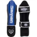 Thai lábszárvédő Saman Colours 1985 műbőr kék-fekete L