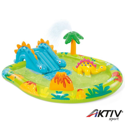 Felfújható medence Intex Dino Play Center 191x152x58 cm 57166NP