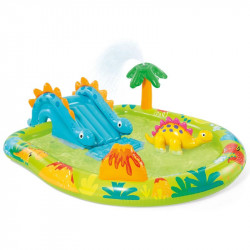 Felfújható medence Intex Dino Play Center 191x152x58 cm 57166NP Gyermek medence Intex