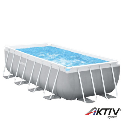 Fémvázas medence szett Intex Prism 400x200x100 cm