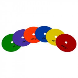 Korong alakú padlójelölő szett Aktivsport 15 cm Aktivsport® termékek Aktivsport