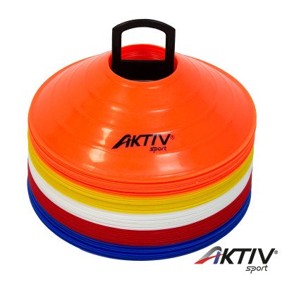 Tányérbója szett Aktivsport 5 cm magas 50 db