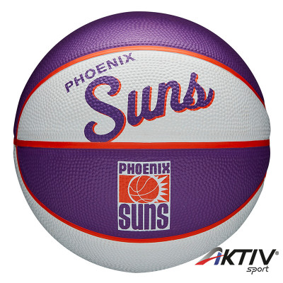Kosárlabda Wilson NBA Team Retro Phoenix Suns mini gumi 3-as méret