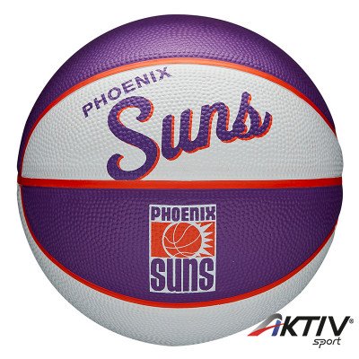 Kosárlabda Wilson NBA Team Retro Phoenix Suns mini gumi 3-as méret