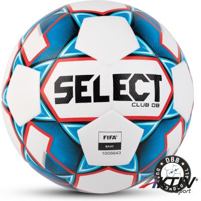 Focilabda Select FB Club fehér-kék méret: 5