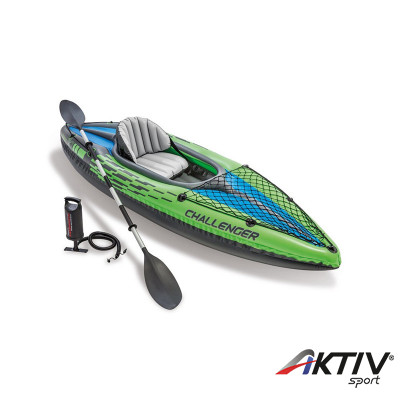 Csomagolás nélküli felfújható kajak Intex K1 Challenger 1 személyes