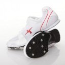 Szögescipő Polanik fehér-piros 36