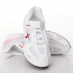 Szögescipő Polanik fehér-piros 36