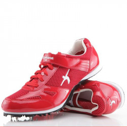 Szögescipő Polanik piros-ezüst 39 Sportszer Polanik