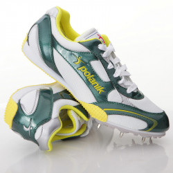 Szögescipő Polanik fehér-zöld 36 Sportszer Polanik