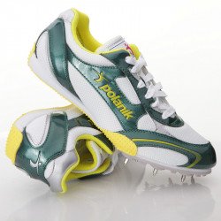 Szögescipő Polanik fehér-zöld 36 Sportszer Polanik