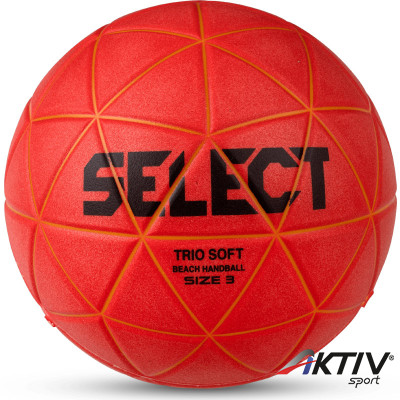 Strandkézilabda Select Trio Soft piros méret: 3