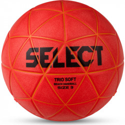 Strandkézilabda Select Trio Soft piros méret: 3 Sportszer Select