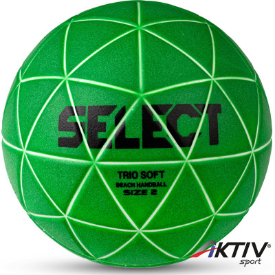 Strandkézilabda Select Trio Soft zöld méret: 2