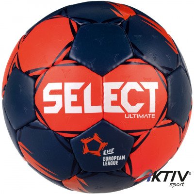 Kézilabda Select HB Ultimate European League v21 kék-piros méret: 2
