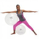 Gimnasztikai labda Gymnic Opti Ball átlátszó 75 cm