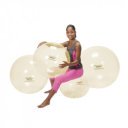 Gimnasztikai labda Gymnic Opti Ball átlátszó 75 cm