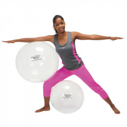 Gimnasztikai labda Gymnic Opti Ball átlátszó 75 cm