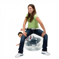 Gimnasztikai labda Gymnic Opti Ball átlátszó 75 cm