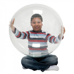 Gimnasztikai labda Gymnic Opti Ball átlátszó 75 cm