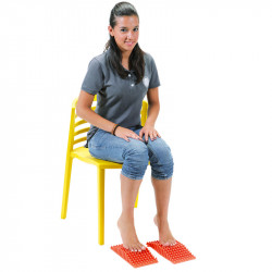 Akupresszúrás talpmasszírozó Gymnic Bene-Feet Mat 23 x 14 cm