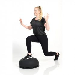 Egyensúlyozó félgömb Togu Jumper 52 cm fekete