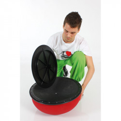 Egyensúlyozó félgömb Togu Jumper Pro 52 cm piros