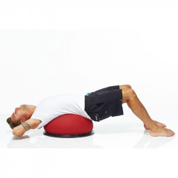 Egyensúlyozó félgömb Togu Jumper Pro 52 cm piros