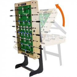 Újracsomagolt csocsóasztal Belfast fa mintás